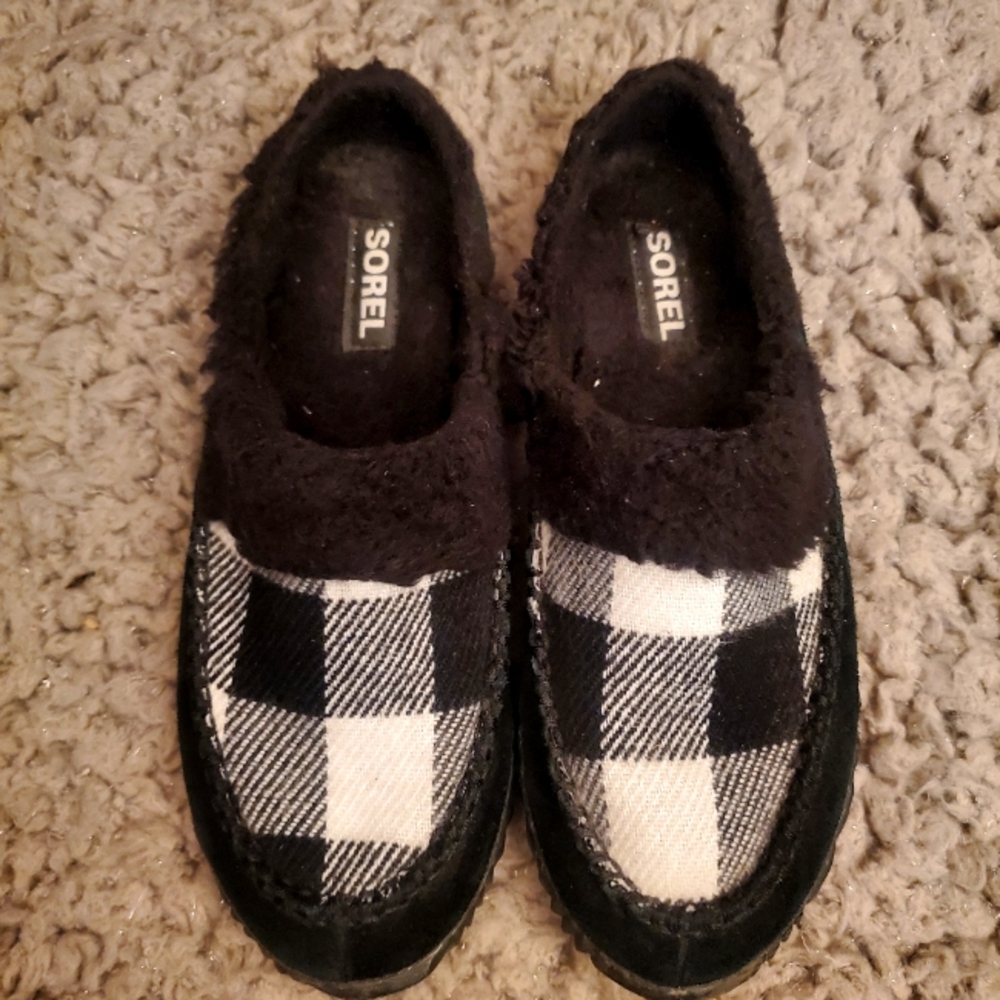 Sorel out n about slip on mules